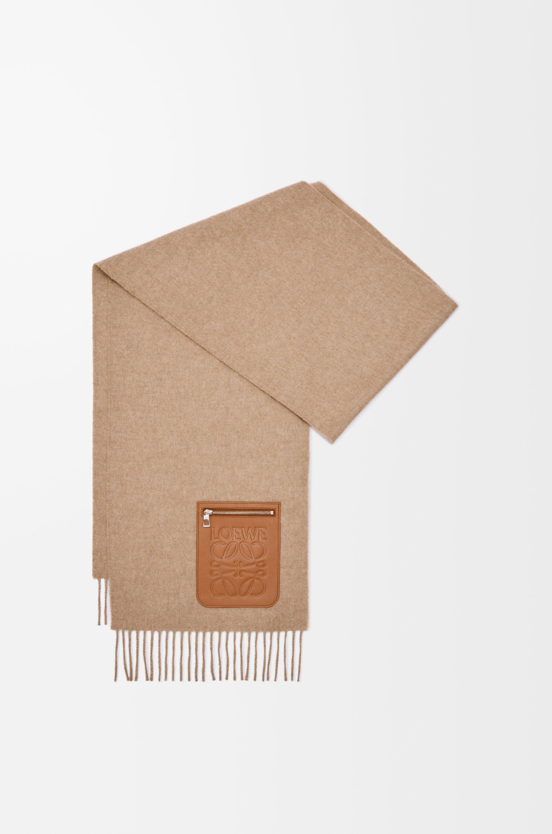 Scarf in wool and cashmere by LOEWE