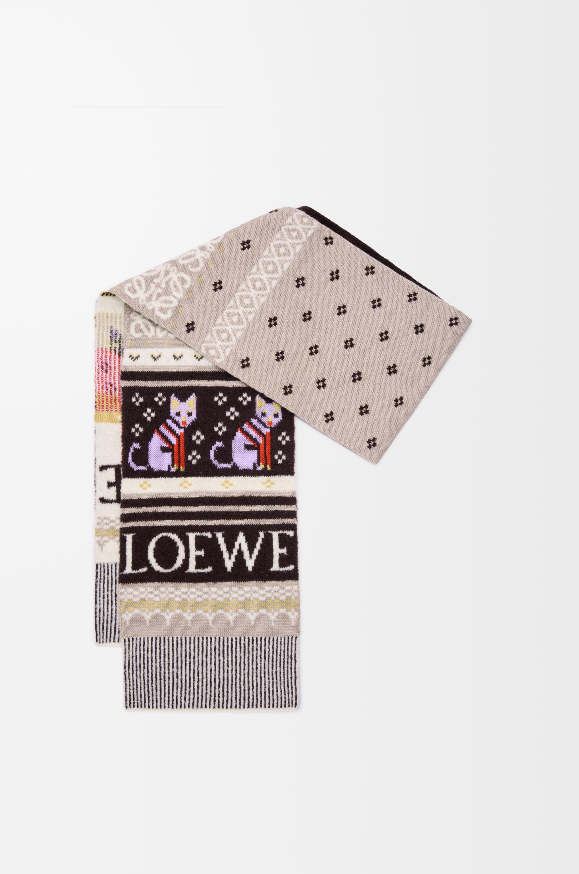 Scarf in wool blend by LOEWE