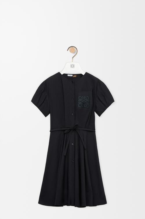 Shirt dress in cotton blend by LOEWE