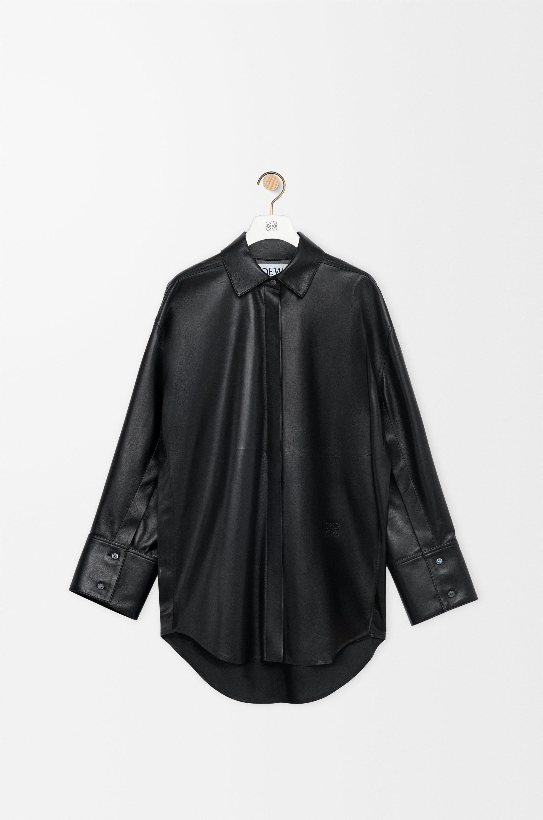Shirt in nappa lambskin by LOEWE