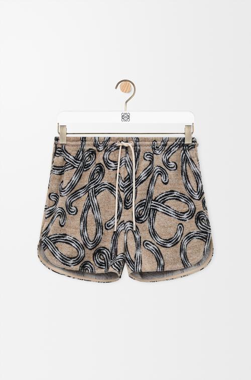 Shorts in cotton terry blend by LOEWE