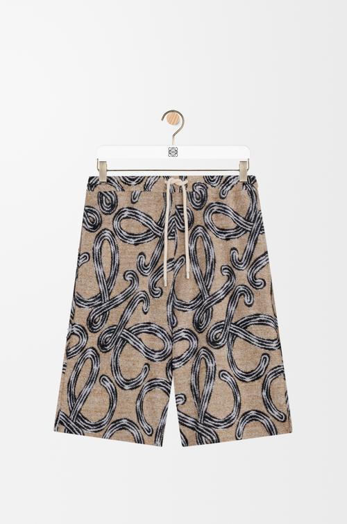 Shorts in jacquard terry by LOEWE