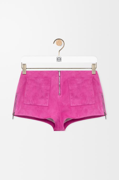 Shorts in suede goatskin by LOEWE