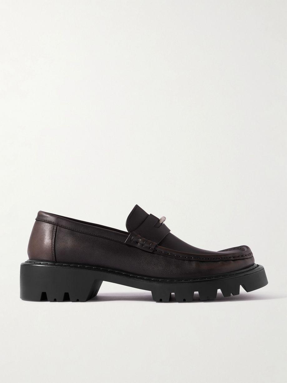 Sierra leather loafers by LOEWE