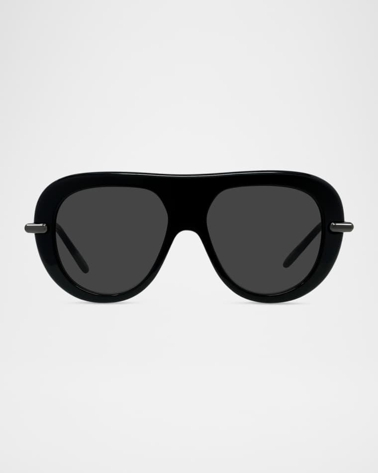 Slim 52mm Pilot Sunglasses by LOEWE