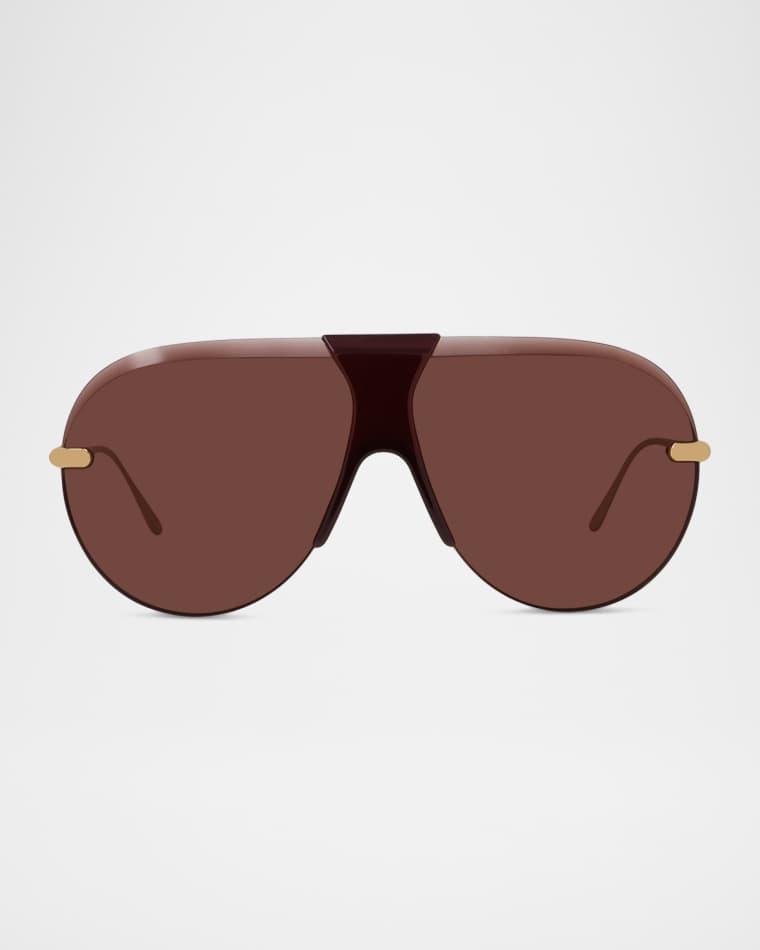 Slim Metal Sheild Sunglasses by LOEWE