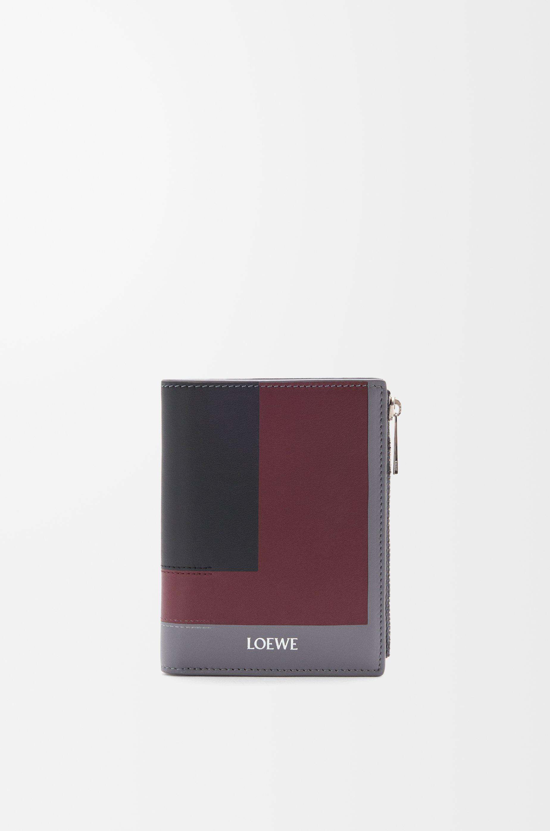 Slim compact wallet in nappa calfskin by LOEWE