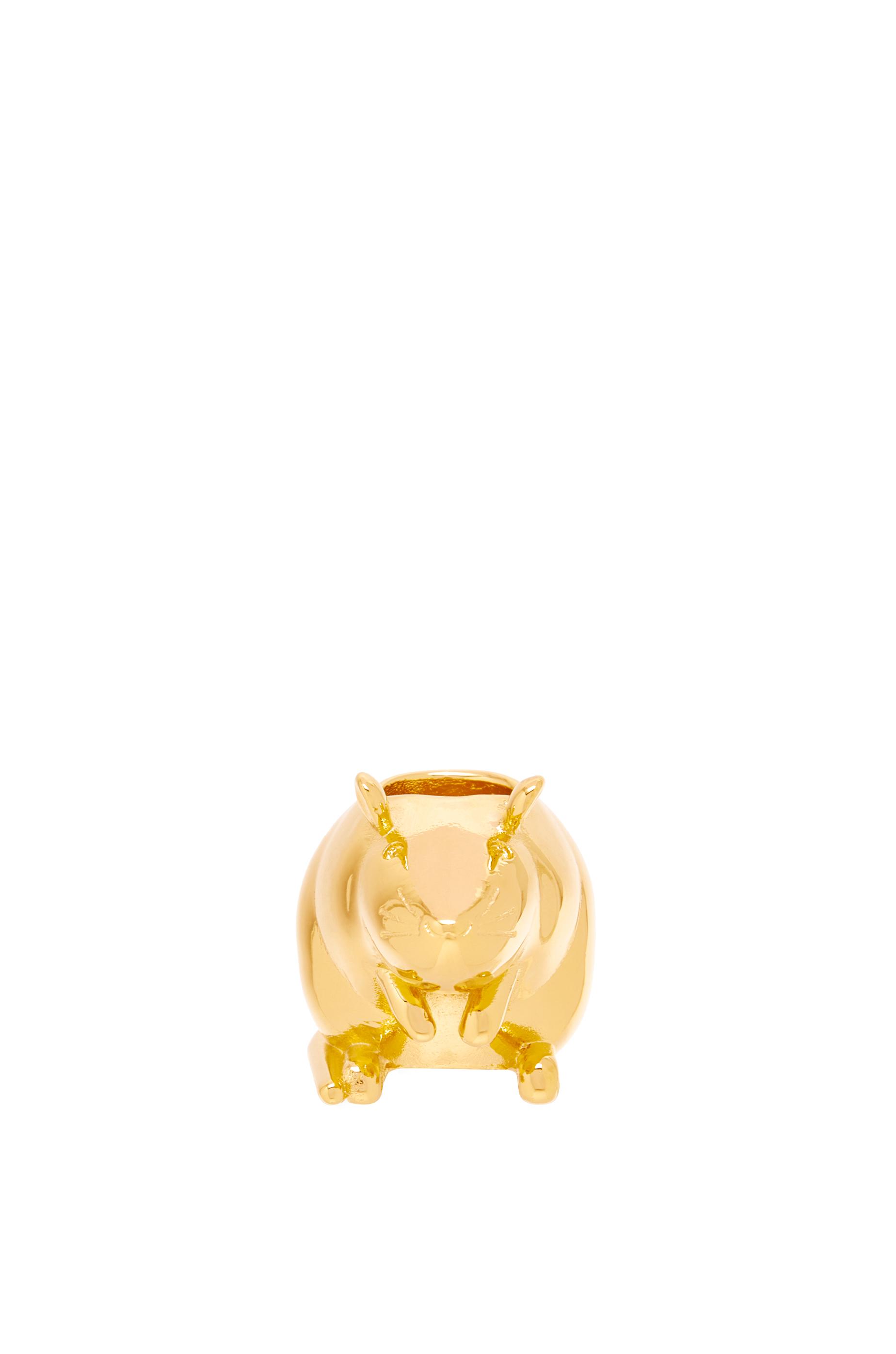 Small Animal dice in metal by LOEWE