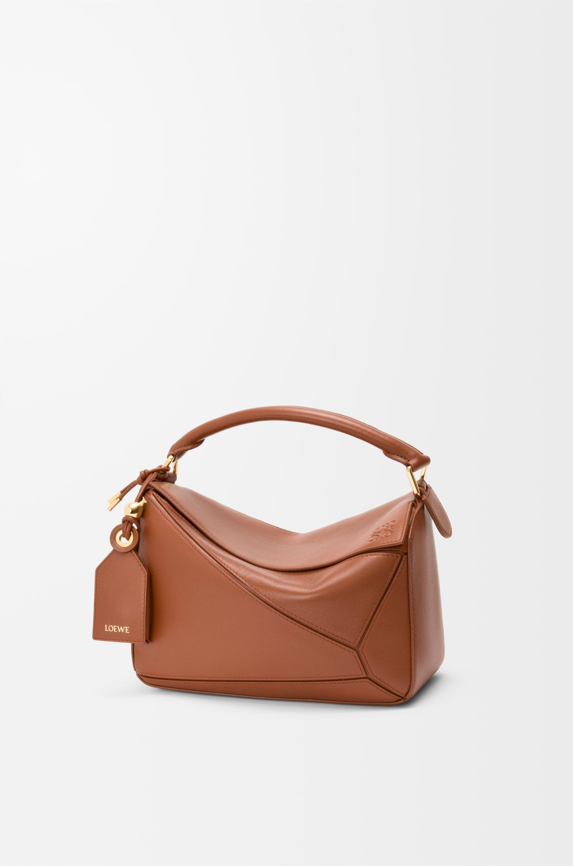 Small Featherlight Puzzle bag in nappa lambskin by LOEWE