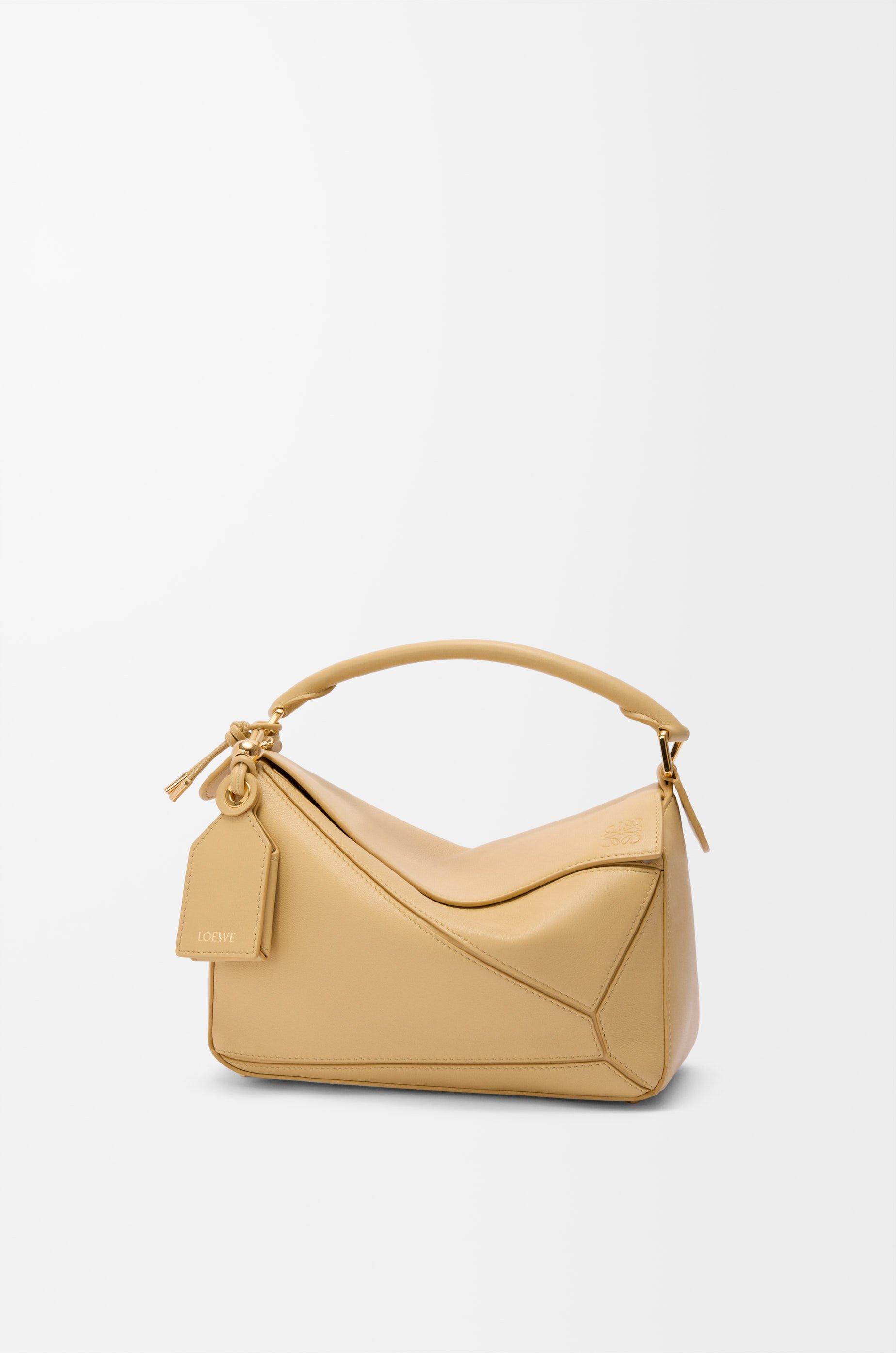 Small Featherlight Puzzle bag in nappa lambskin by LOEWE