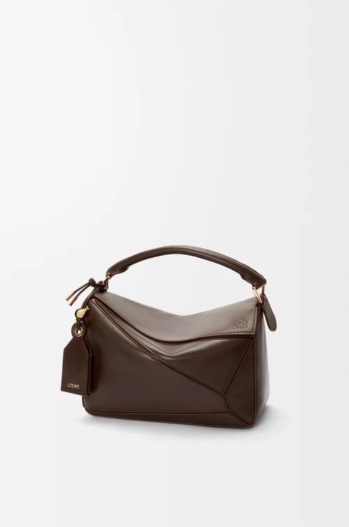 Small Featherlight Puzzle bag in nappa lambskin by LOEWE