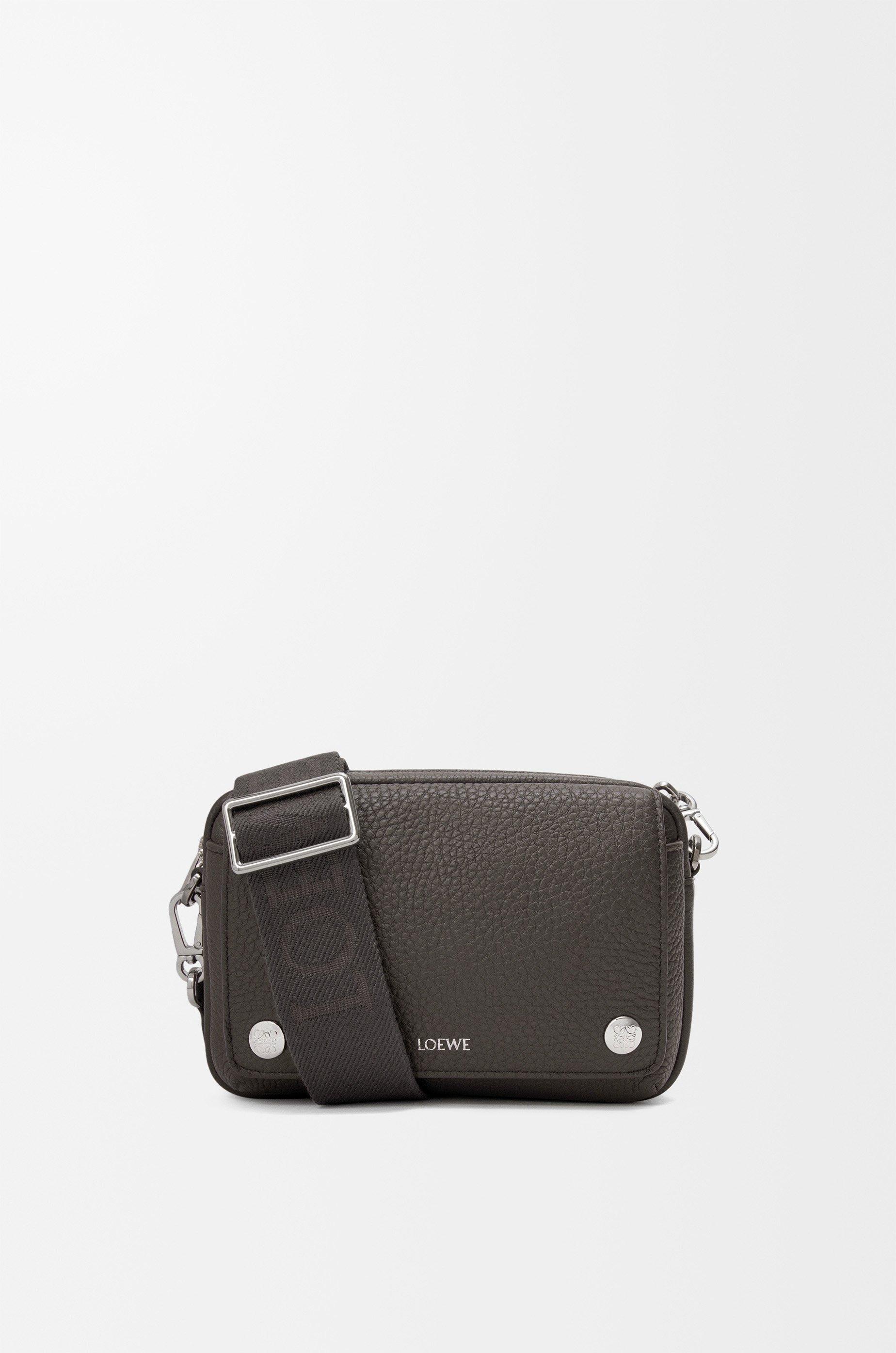 Small Pebble messenger bag in supple grained calfskin by LOEWE