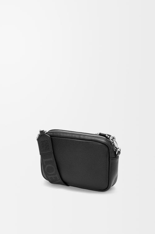 Small Pebble messenger bag in supple grained calfskin by LOEWE