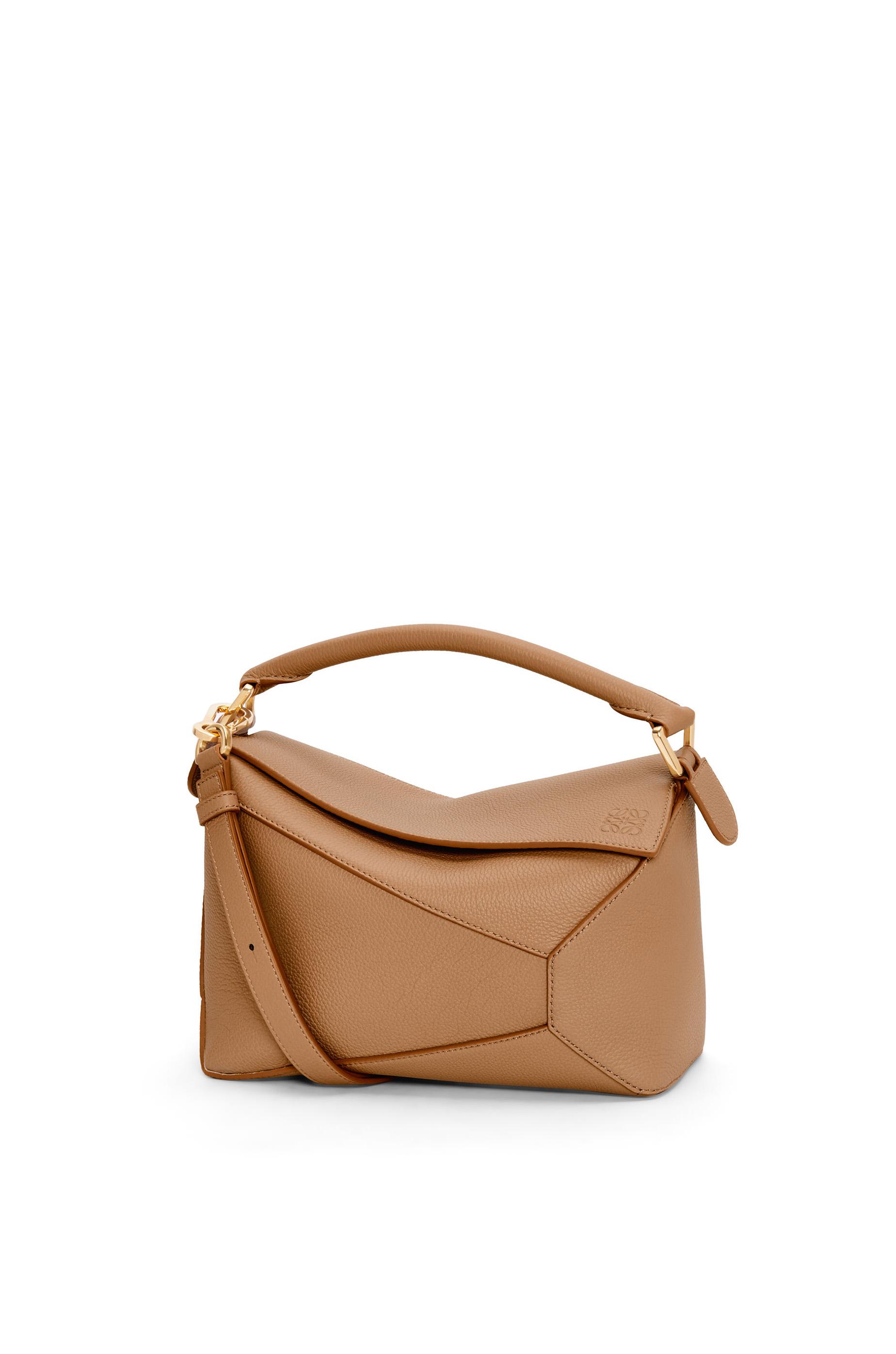 Small Puzzle Edge bag in soft grained calfskin by LOEWE