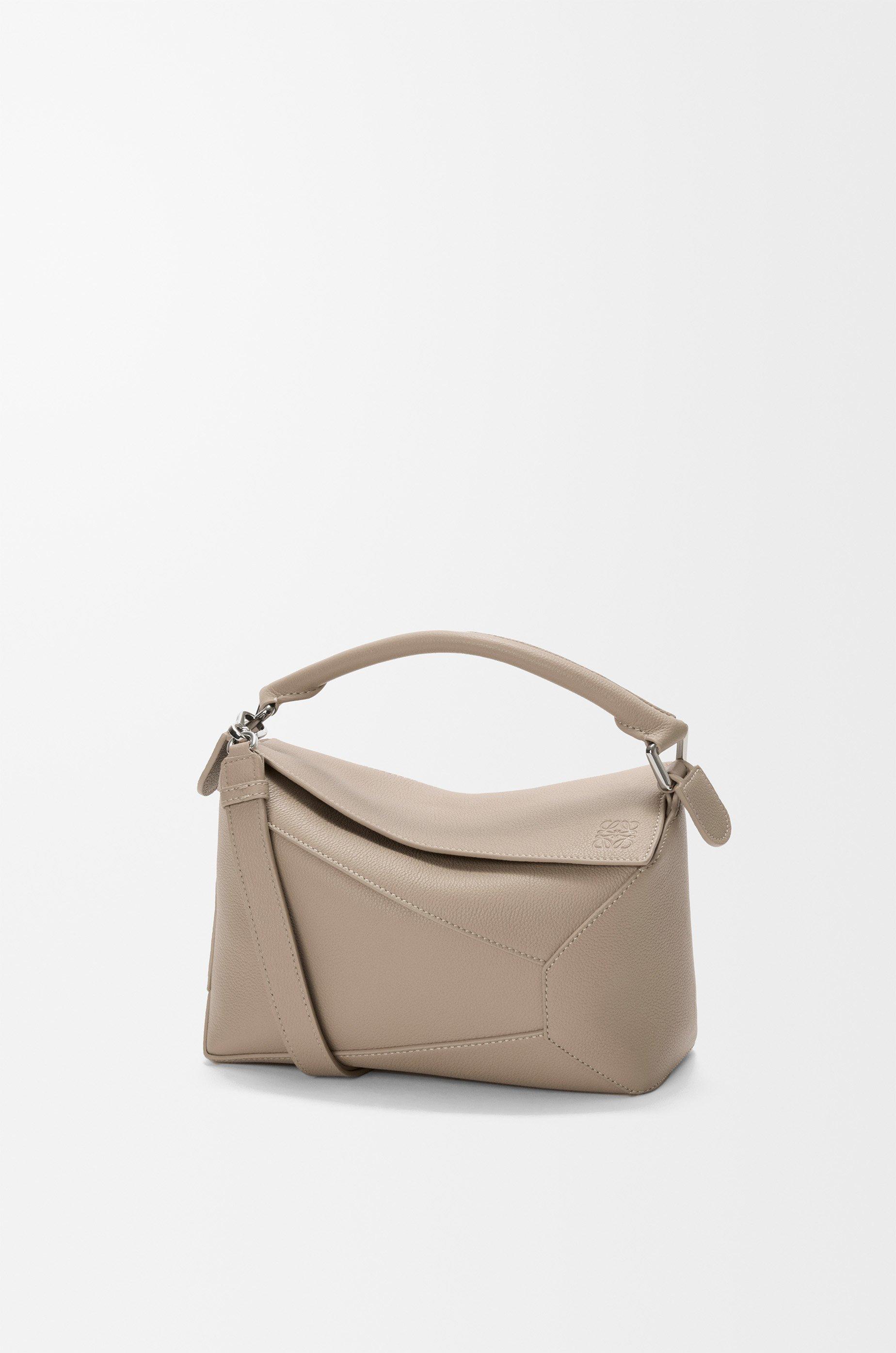 Small Puzzle Edge bag in soft grained calfskin by LOEWE