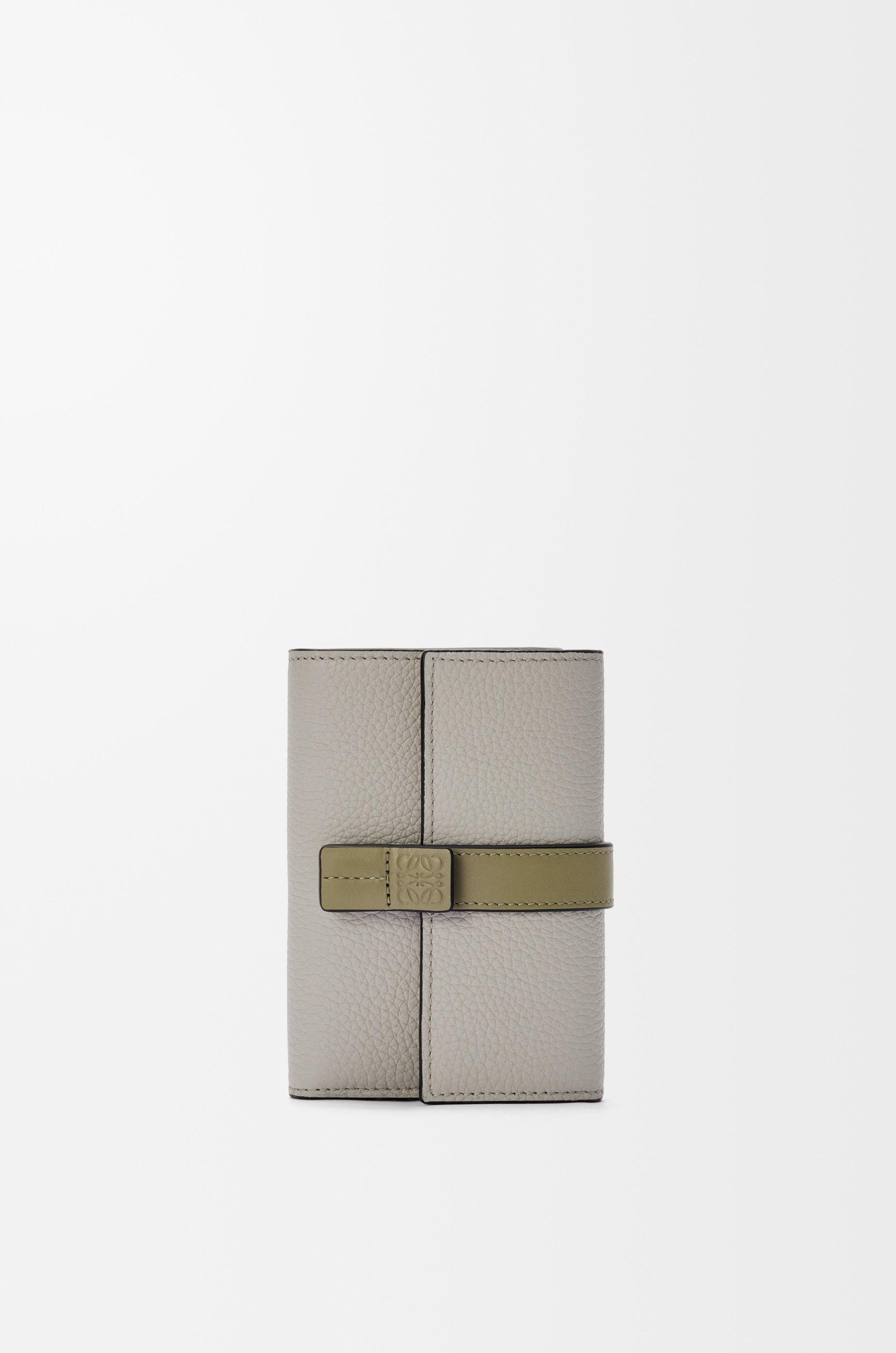 Small vertical wallet in soft grained calfskin by LOEWE