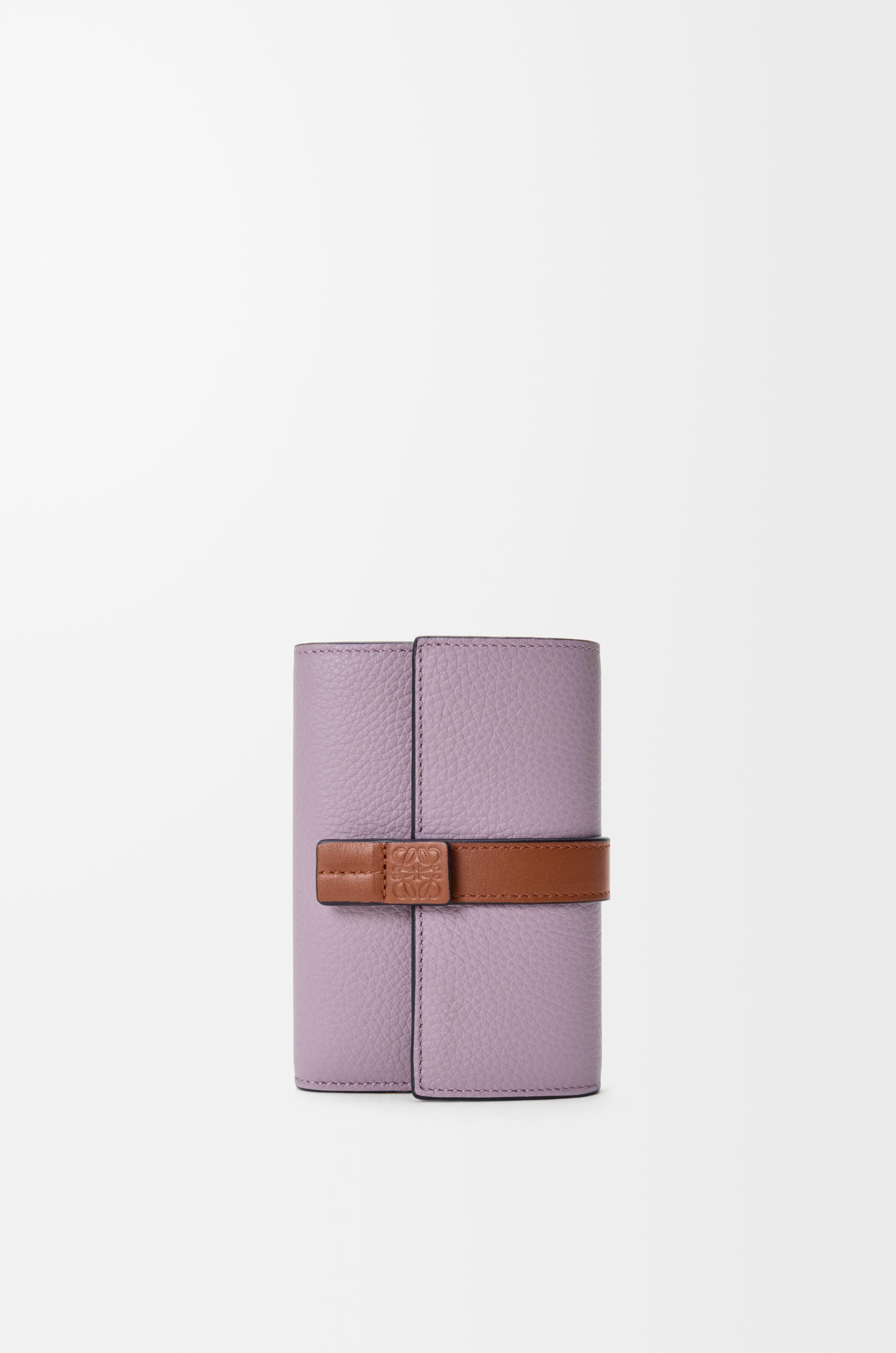 Small vertical wallet in soft grained calfskin by LOEWE