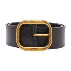 Soft, rounded leather belt by LOEWE