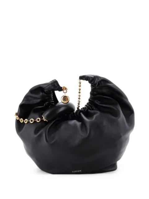 Squeeze Leather Small hobo bag by LOEWE 