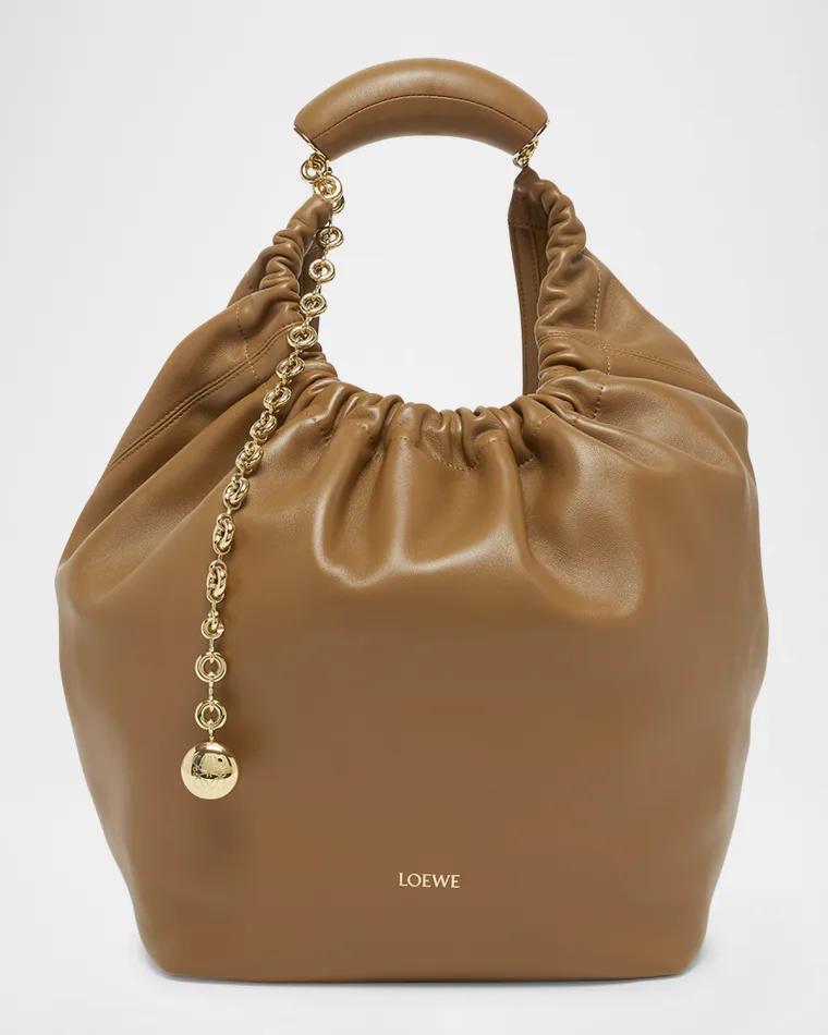 Squeeze Small Shoulder Bag in Napa Leather by LOEWE