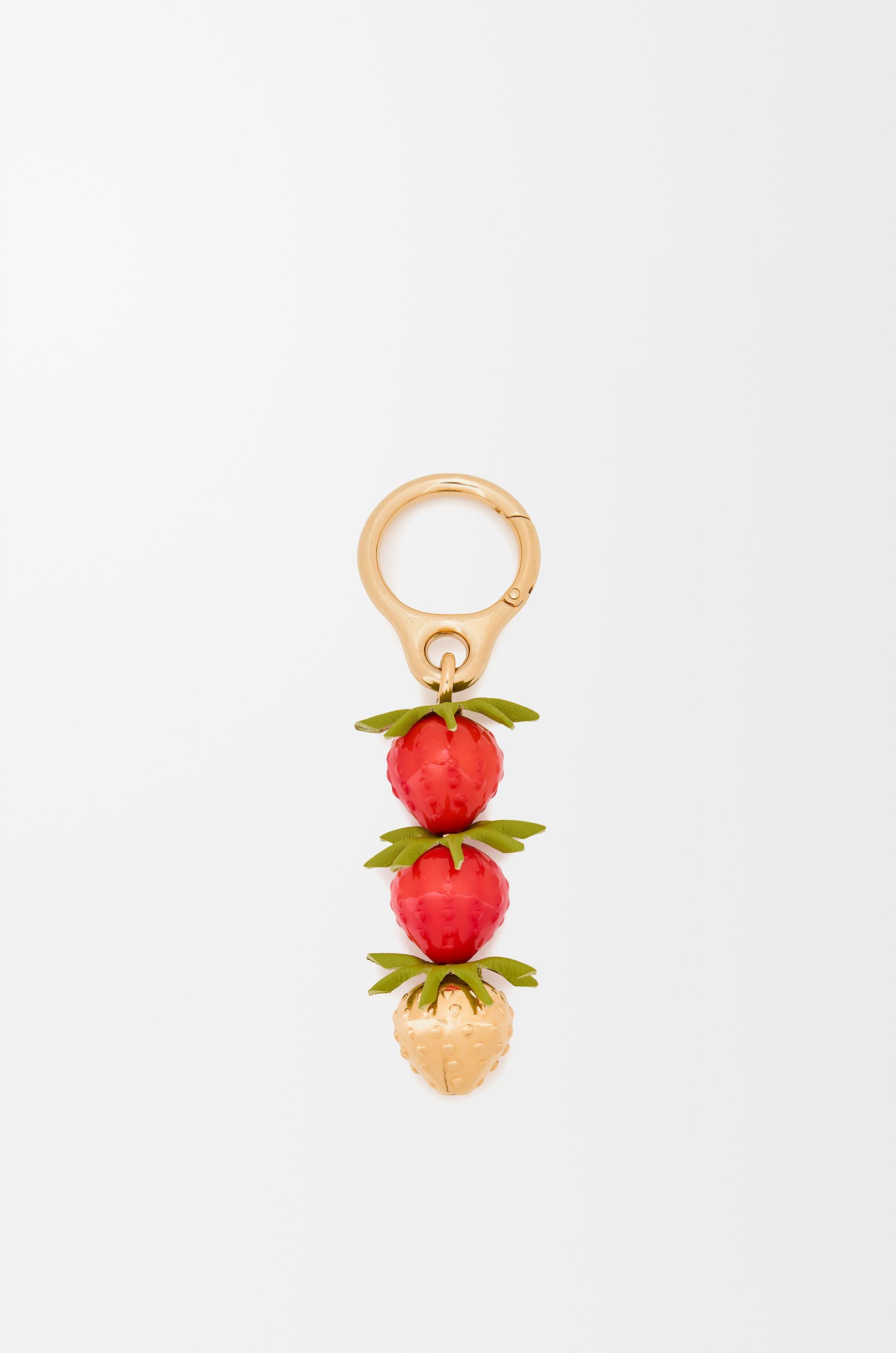 Strawberry charm by LOEWE