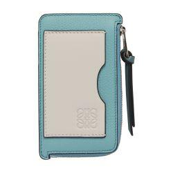 Supple grained calf leather cardholder and coin purse by LOEWE
