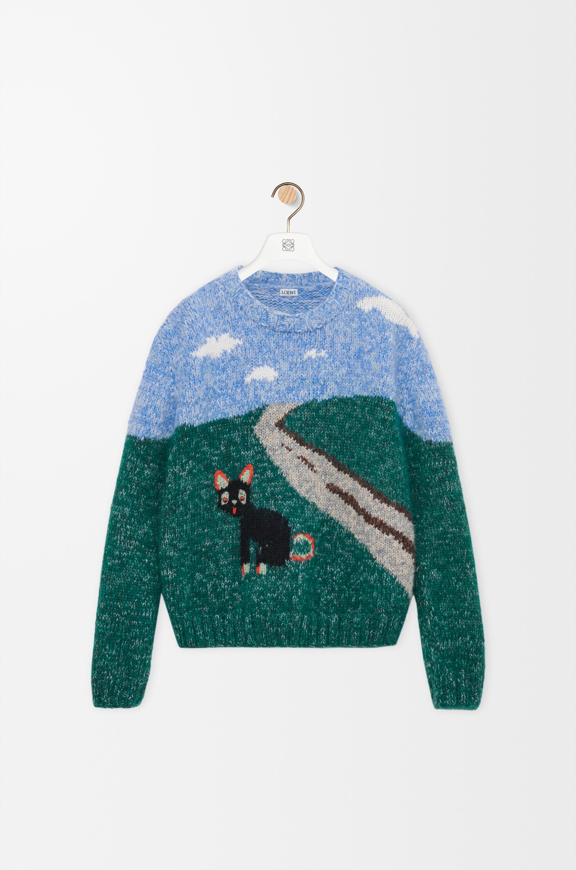 Sweater in wool and mohair by LOEWE