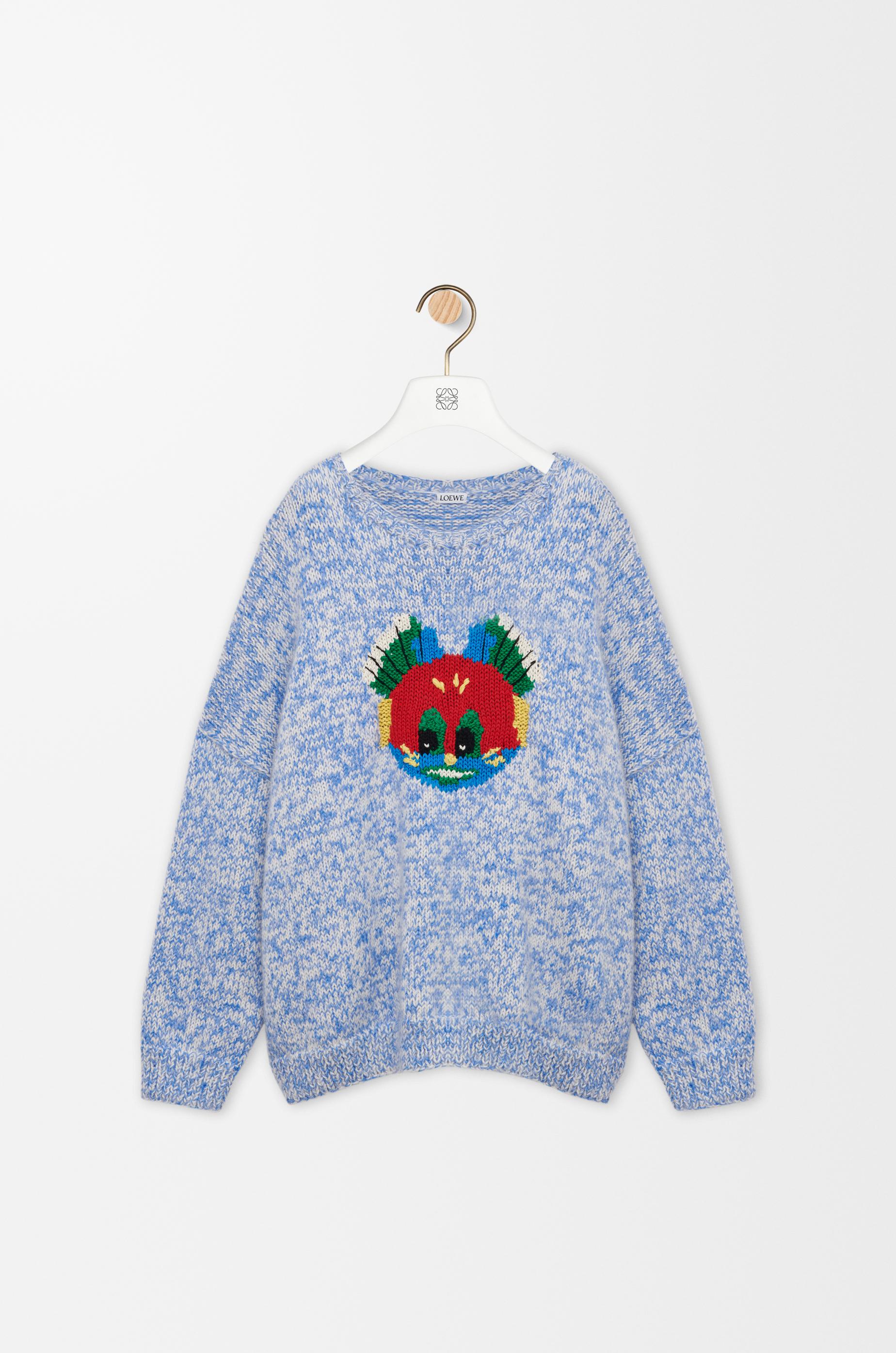 Sweater in wool and mohair blend by LOEWE