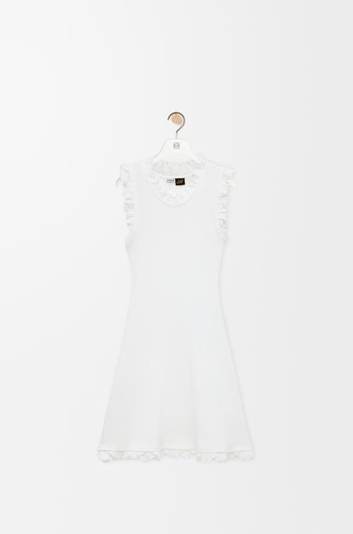 Tank dress in stretch cotton by LOEWE