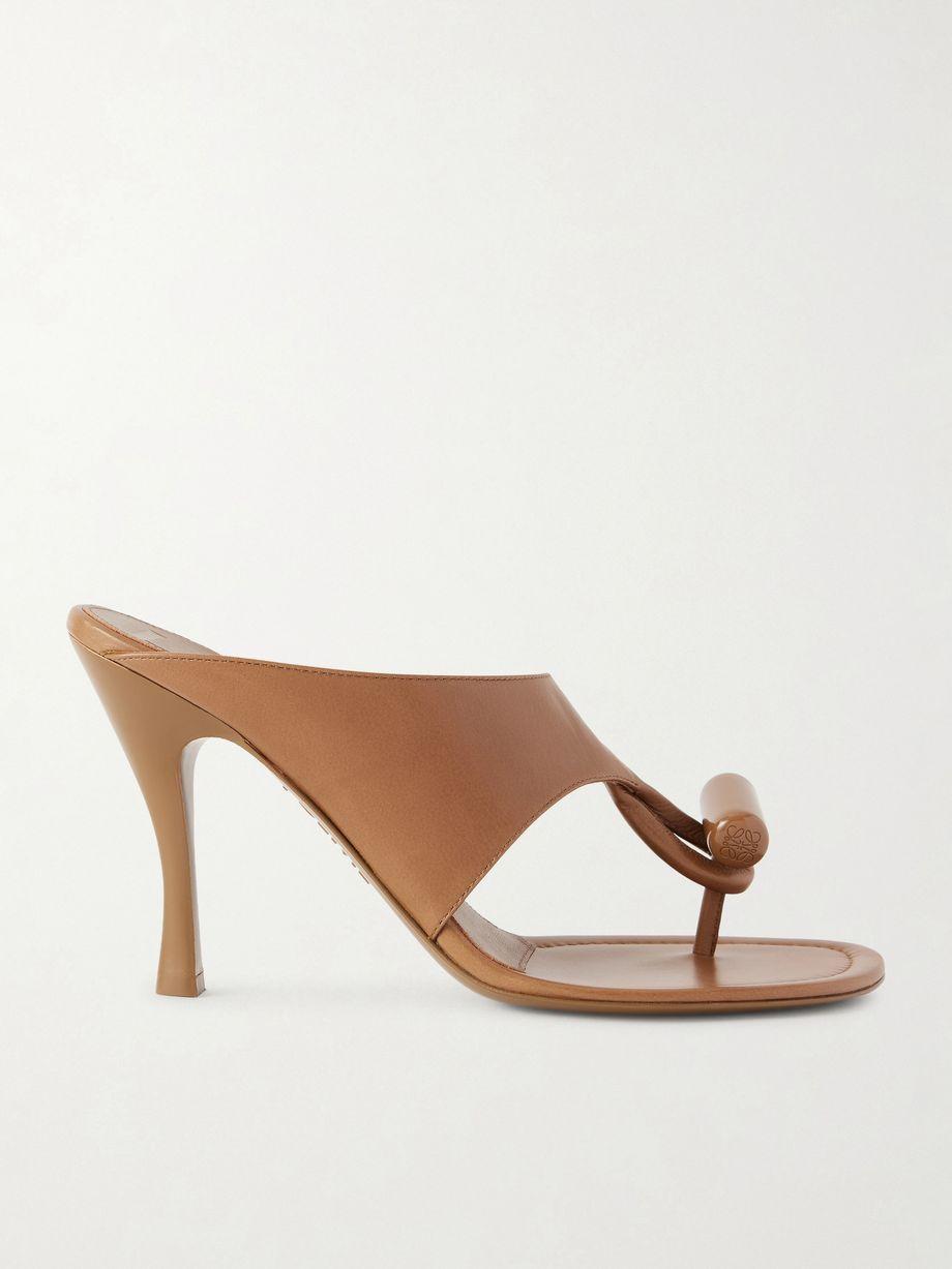 Toggle leather sandals by LOEWE