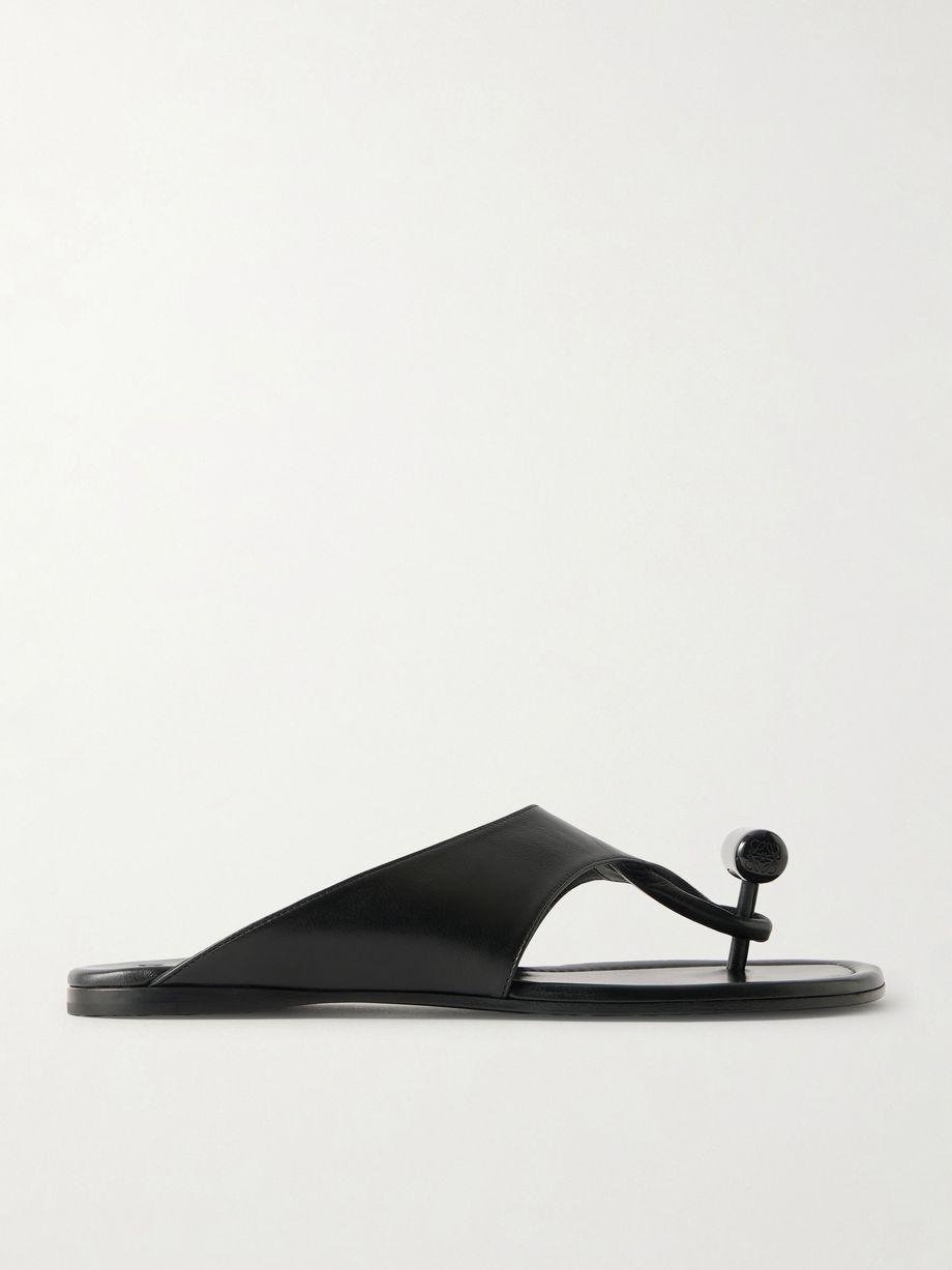 Toggle leather slides by LOEWE