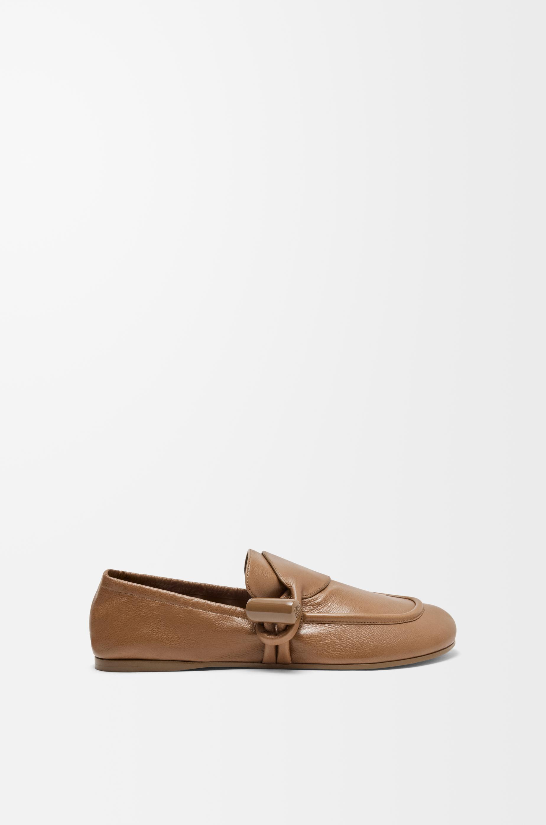 Toggle loafer in shiny smooth calfskin by LOEWE