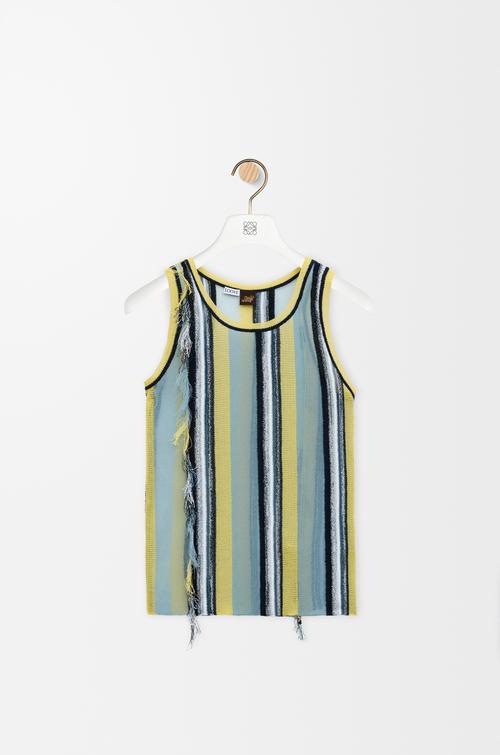 Top in viscose and cotton blend by LOEWE