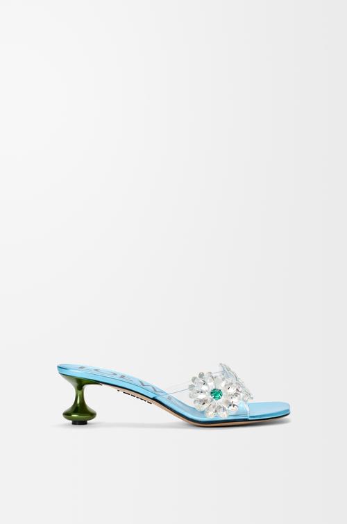 Toy Crystal Flowers sandal in PVC by LOEWE