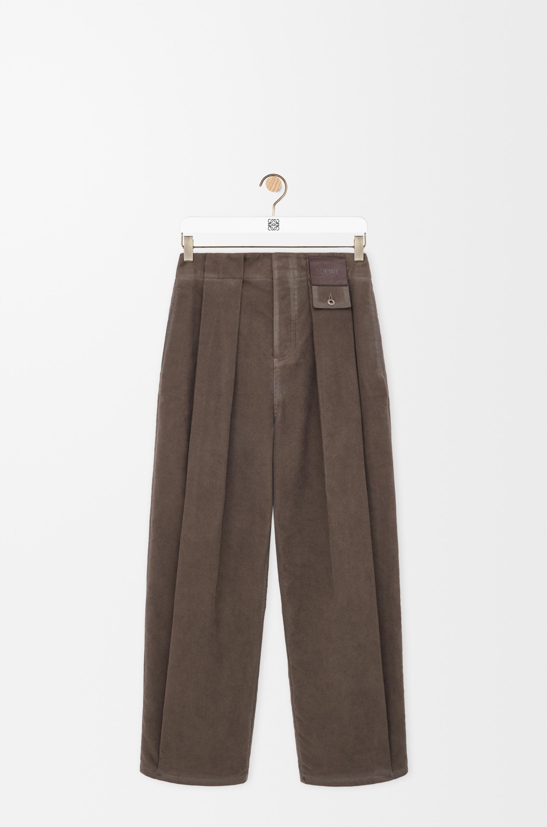 Trousers in cotton blend by undefined