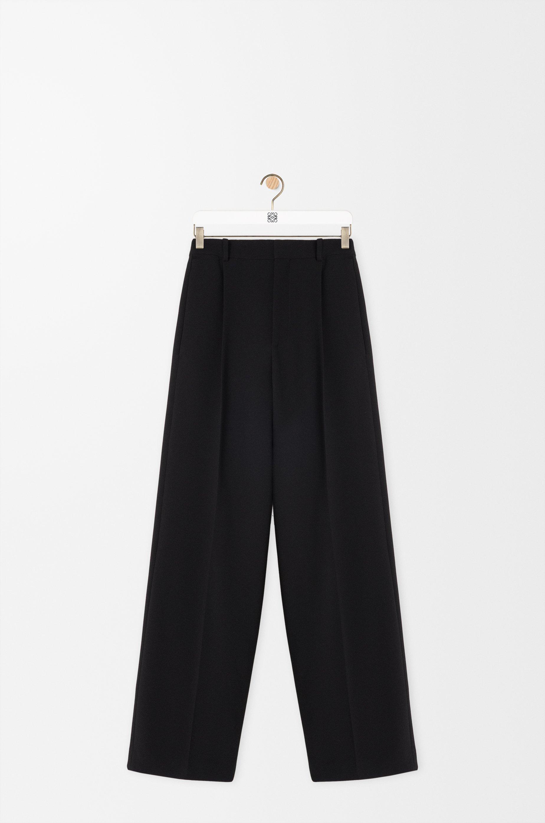 Wide leg trousers in wool by LOEWE