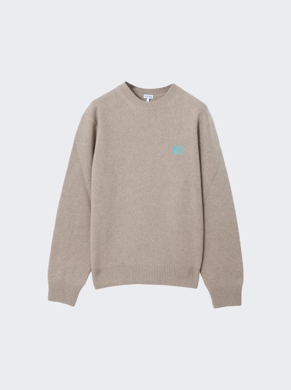 Wool Sweater Light Grey  | The Webster by LOEWE