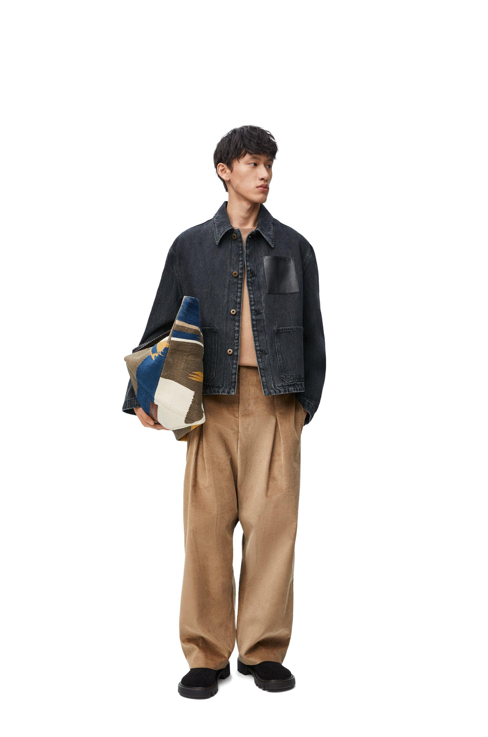 Workwear jacket in denim by LOEWE