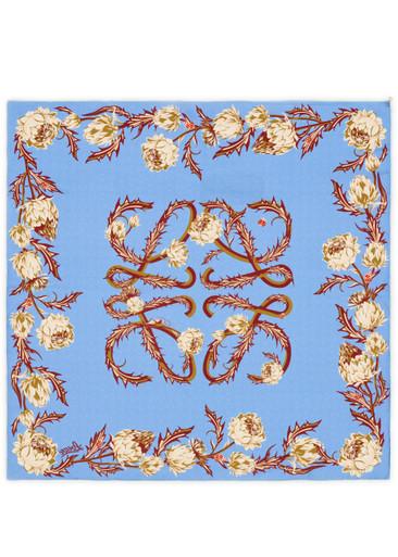 X Paula's Ibiza silk scarf by LOEWE