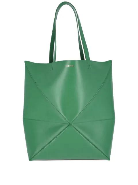 XL Puzzle Fold geometric tote bag by LOEWE