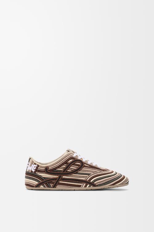 Yago sneaker in embroidered canvas by LOEWE