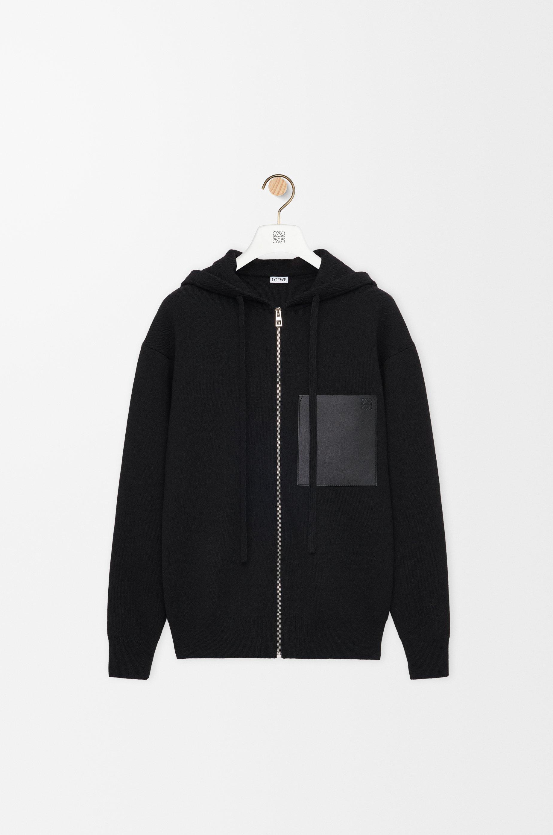 Zip-up hoodie in wool by LOEWE