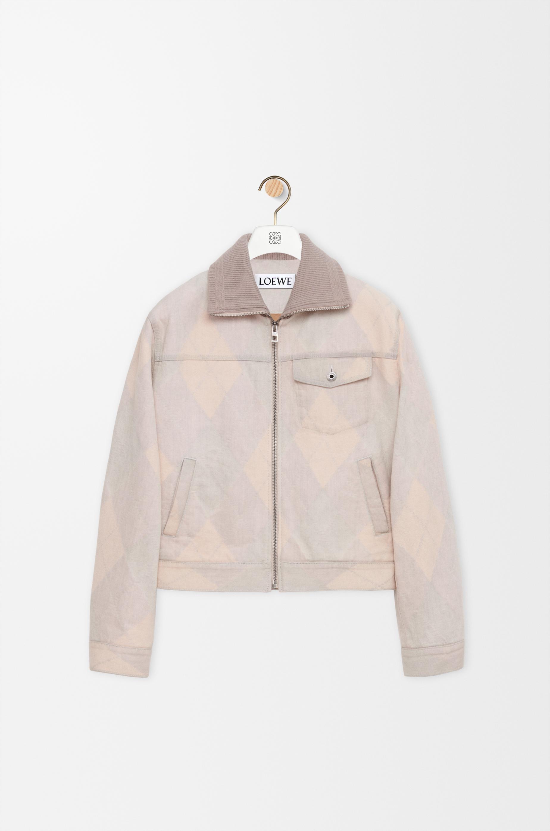 Zip-up jacket in denim by LOEWE