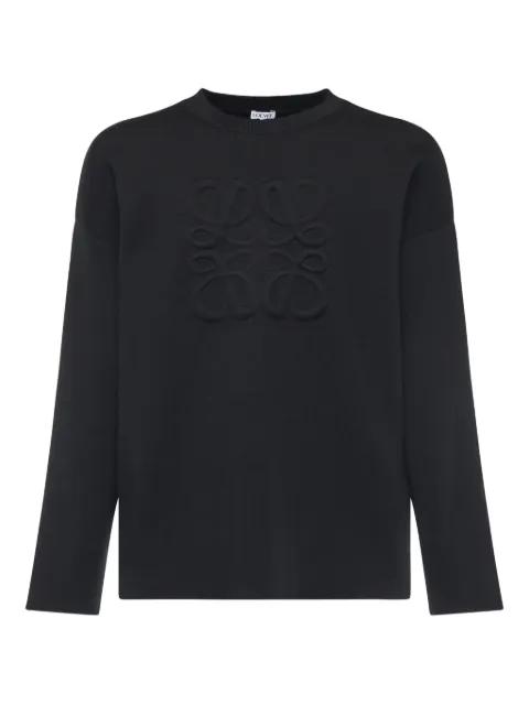 anagram-logo wool-blend sweater by LOEWE