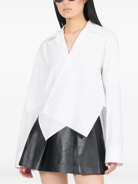 asymmetric-hem shirt by LOEWE