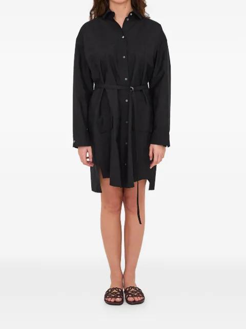 belt-waist mini dress by LOEWE