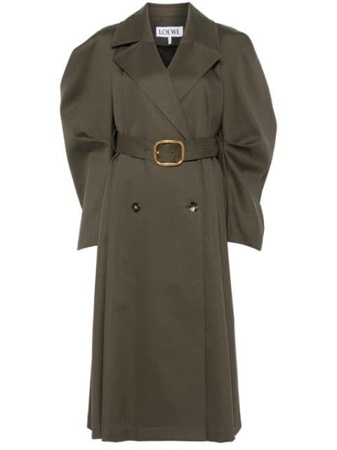 belted trench coat by LOEWE