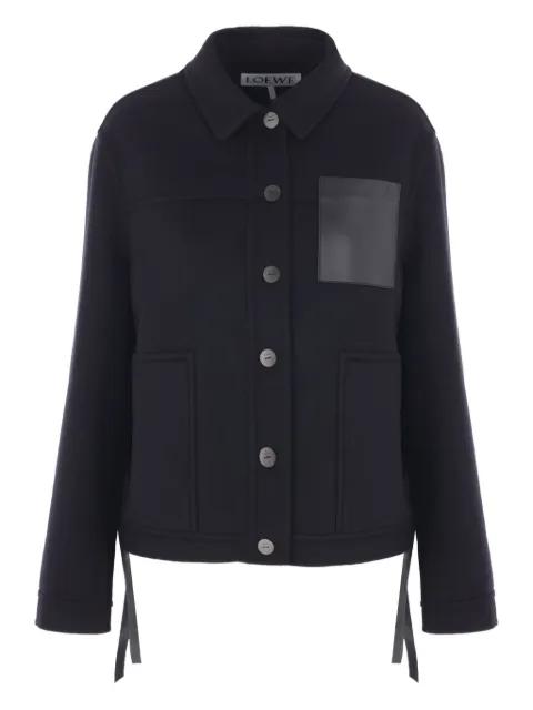 button-fastening multi-pocket jacket by LOEWE