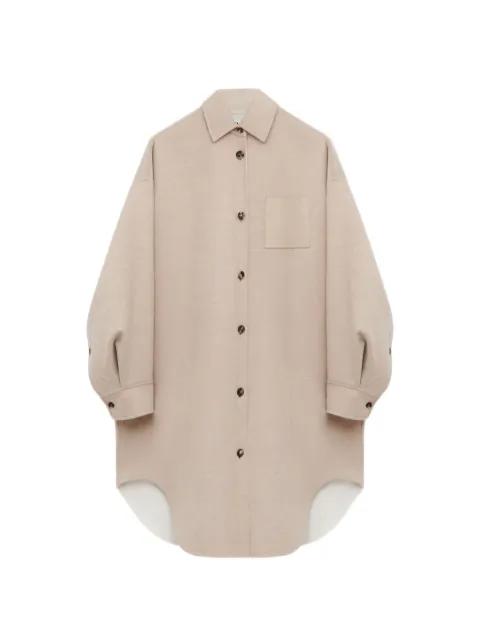 button pocket coat by LOEWE