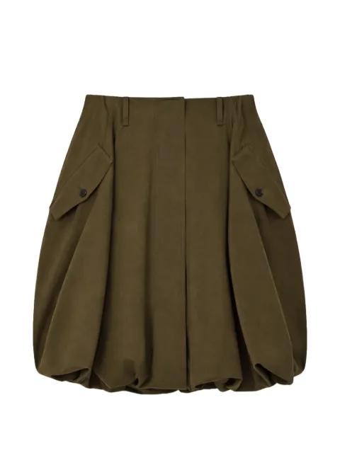 button-pockets mini skirt by LOEWE